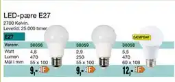 Harald Nyborg LED-pære E27 tilbud