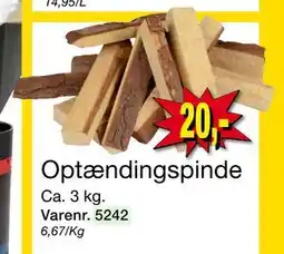 Harald Nyborg Optændingspinde, DKK 20 tilbud
