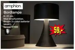 Harald Nyborg Bordlampe, DKK 59 tilbud