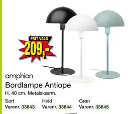 Harald Nyborg Bordlampe Antiope, DKK 209 tilbud