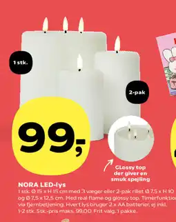 SuperBrugsen NORA LED-lys tilbud
