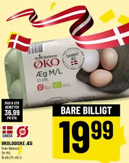 Løvbjerg ØKOLOGISKE ÆG Grøn Balance tilbud