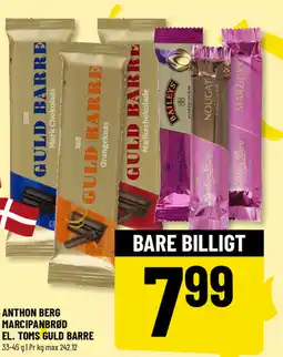 Løvbjerg ANTHON BERG MARCIPANBRØD GULD BARRE tilbud