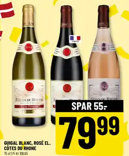 Løvbjerg GUIGAL BLANC, ROSÉ EL. CÔTES DU RHONE tilbud