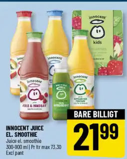 Løvbjerg INNOCENT JUICE EL. SMOOTHIE tilbud
