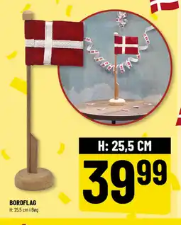 Løvbjerg BORDFLAG tilbud