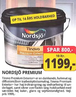 Farveland NORDSJÖ PREMIUM tilbud