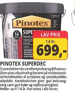Farveland PINOTEX SUPERDEC tilbud