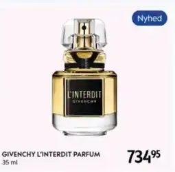Matas GIVENCHY L'INTERDIT PARFUM tilbud
