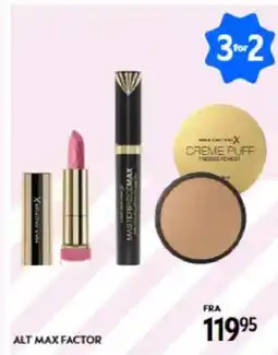 Matas ALT MAX FACTOR tilbud