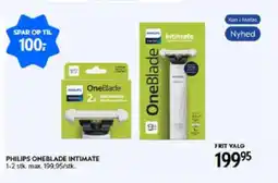 Matas PHILIPS ONEBLADE INTIMATE tilbud