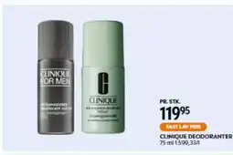 Matas CLINIQUE DEODORANTER tilbud