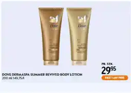 Matas DOVE DERMASPA SUMMER REVIVED BODY LOTION tilbud