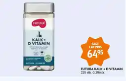 Matas FUTURA KALK + D VITAMIN tilbud