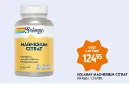 Matas SOLARAY MAGNESIUM CITRAT tilbud
