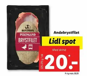 Andebrystfilet