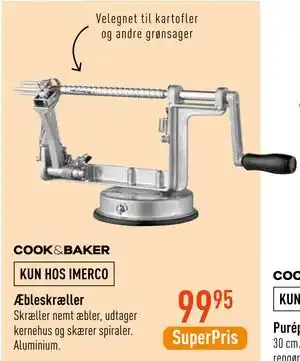 Imerco Æbleskræller, DKK 99.95 tilbud