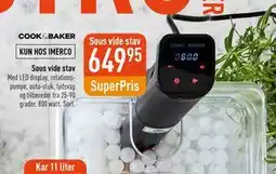 Imerco Sous vide stav, DKK 649.95 tilbud