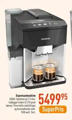 Imerco Espressomaskine, DKK 5499.95 tilbud