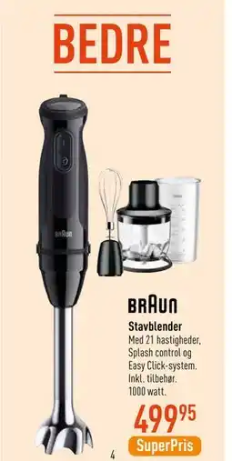 Imerco Stavblender, DKK 499.95 tilbud