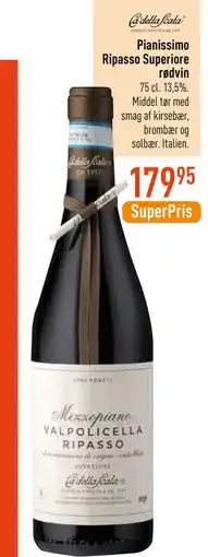 Imerco Pianissimo Ripasso Superiore rødvin, DKK 179.95 tilbud