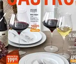 Imerco Notes vinglas, DKK 299.95 tilbud