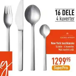 Imerco New York bestikæske, DKK 1299.95 tilbud