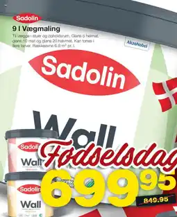 Bauhaus Sadolin 91 Vægmaling tilbud