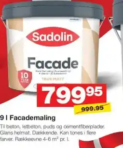 Bauhaus Facademaling tilbud