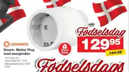 Bauhaus LEDVANCE Smart+ Matter Plug med energimåler tilbud