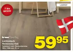 Bauhaus Laminatgulv Hennessey Oak tilbud