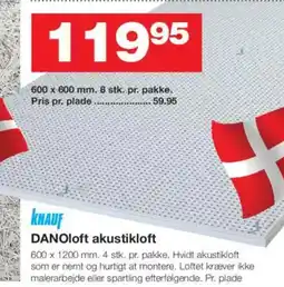 Bauhaus KNAUF DANOloft akustikloft tilbud
