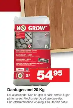 Bauhaus Danfugesand tilbud