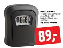 jem & fix NØGLEBOKS, DKK 89 tilbud