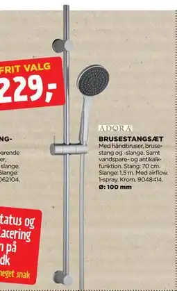 jem & fix BRUSESTANGSÆT, DKK 229 tilbud