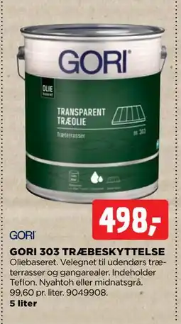 jem & fix GORI 303 TRÆBESKYTTELSE, DKK 498 tilbud