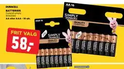 jem & fix BATTERIER, DKK 58 tilbud
