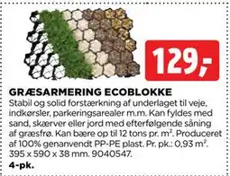 jem & fix GRÆSARMERING ECOBLOKKE, DKK 129 tilbud