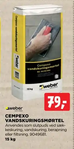 jem & fix CEMPEXO VANDSKURINGS, DKK 79 tilbud