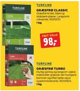 jem & fix GRÆSFRØ TURBO, DKK 98 tilbud