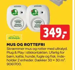 jem & fix MUS OG ROTTEFRI, DKK 349 tilbud