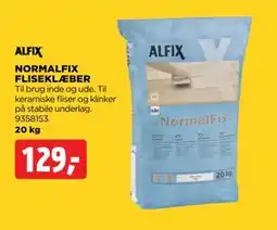 jem & fix NORMALFIX FLISEKLÆBER, DKK 129 tilbud
