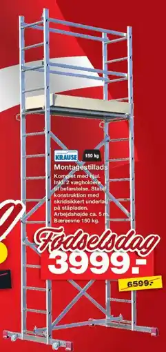 Bauhaus Montagestillads tilbud