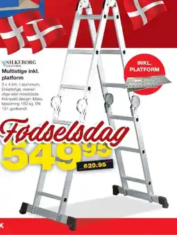 Bauhaus SILKEBORG Multistige inkl. platform tilbud