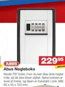 Bauhaus ABUS Abus Nøgleboks tilbud