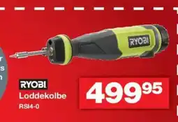 Bauhaus RYOBI Loddekolbe tilbud