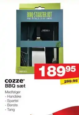 Bauhaus Cozze bbq sæt tilbud