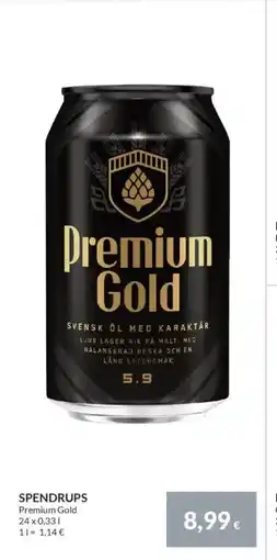 Nielsen's Discount SPENDRUPS Premium Gold tilbud