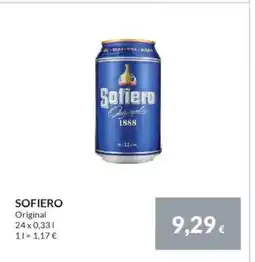 Nielsen's Discount SOFIERO Original tilbud