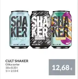 Nielsen's Discount CULT SHAKER tilbud